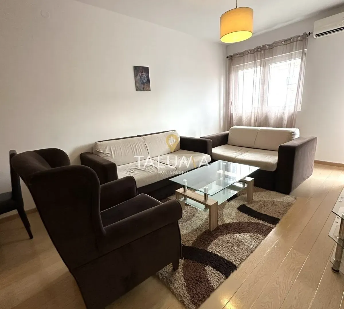 Rent, one bedroom apartment, 48m², City Kvart, Podgorica