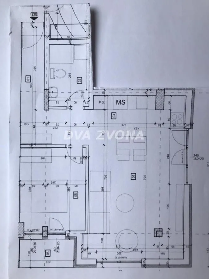 Prodaja, dvosoban stan, 56m², Novi Bečej, Zrenjanin