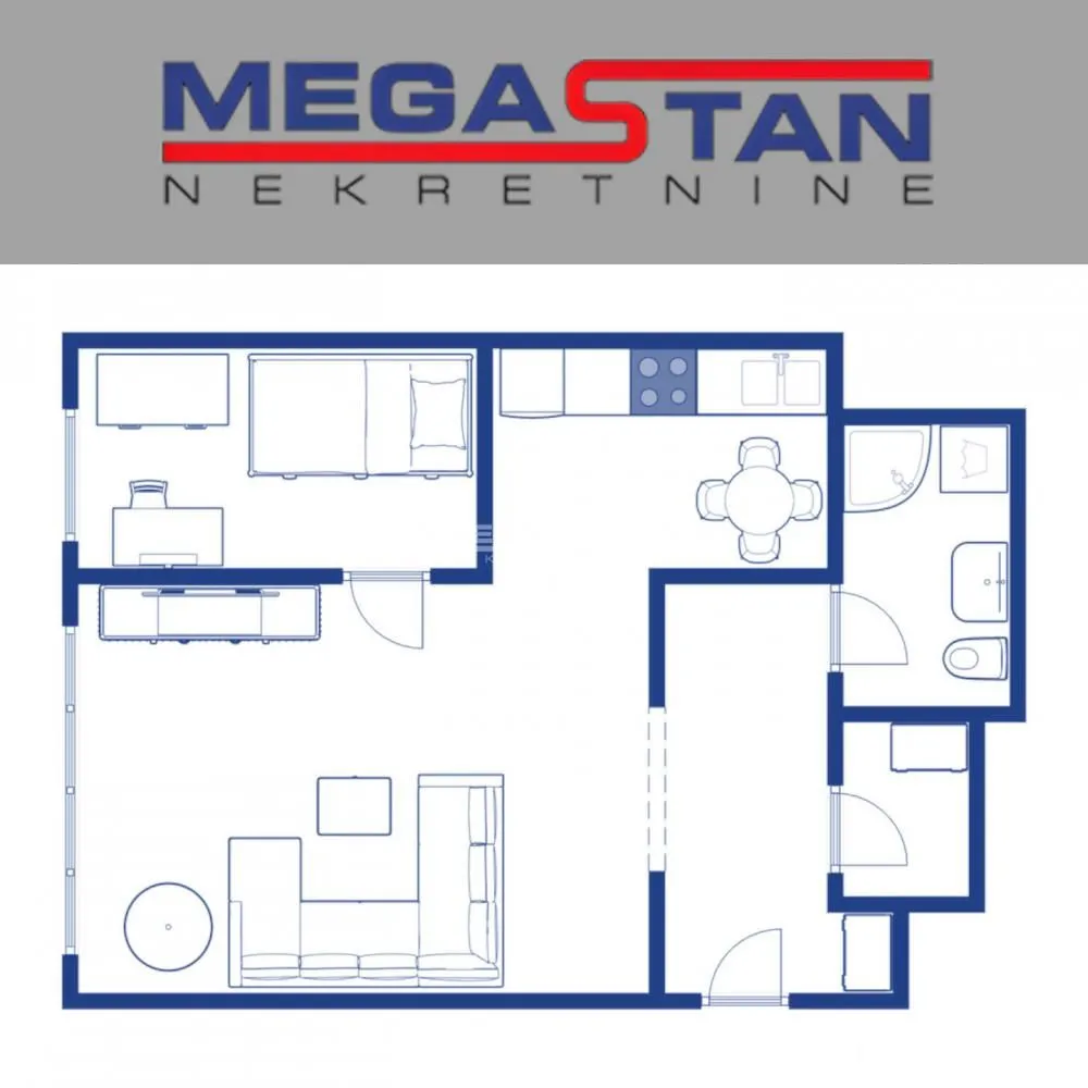 Prodaja, jednosoban stan, 44m², Mirijevo 1, Mirijevo Sve Podlokacije