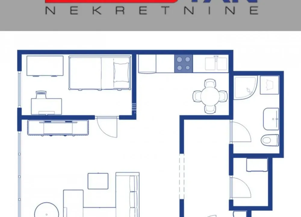 Prodaja, jednosoban stan, 44m², Mirijevo 1, Mirijevo Sve Podlokacije
