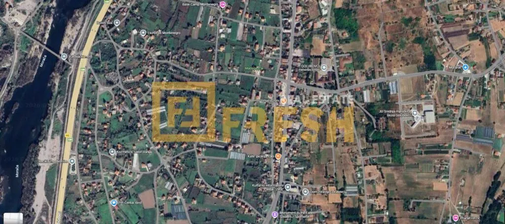 Prodaja, plac, 6100m², Zeta, Podgorica