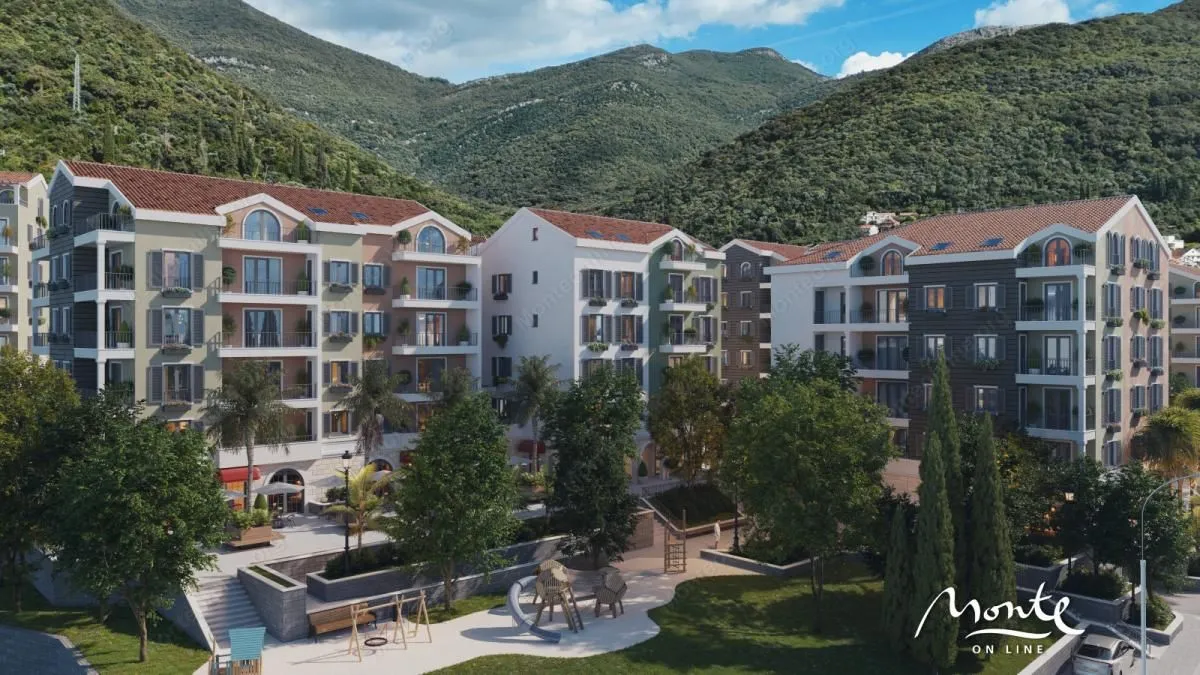 Prodaja, jednosoban stan, 40m², Donja Lastva, Tivat