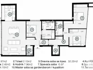 Prodaja, četvorosoban stan, 118m², Centar Sve Podlokacije, Beograd - image 2