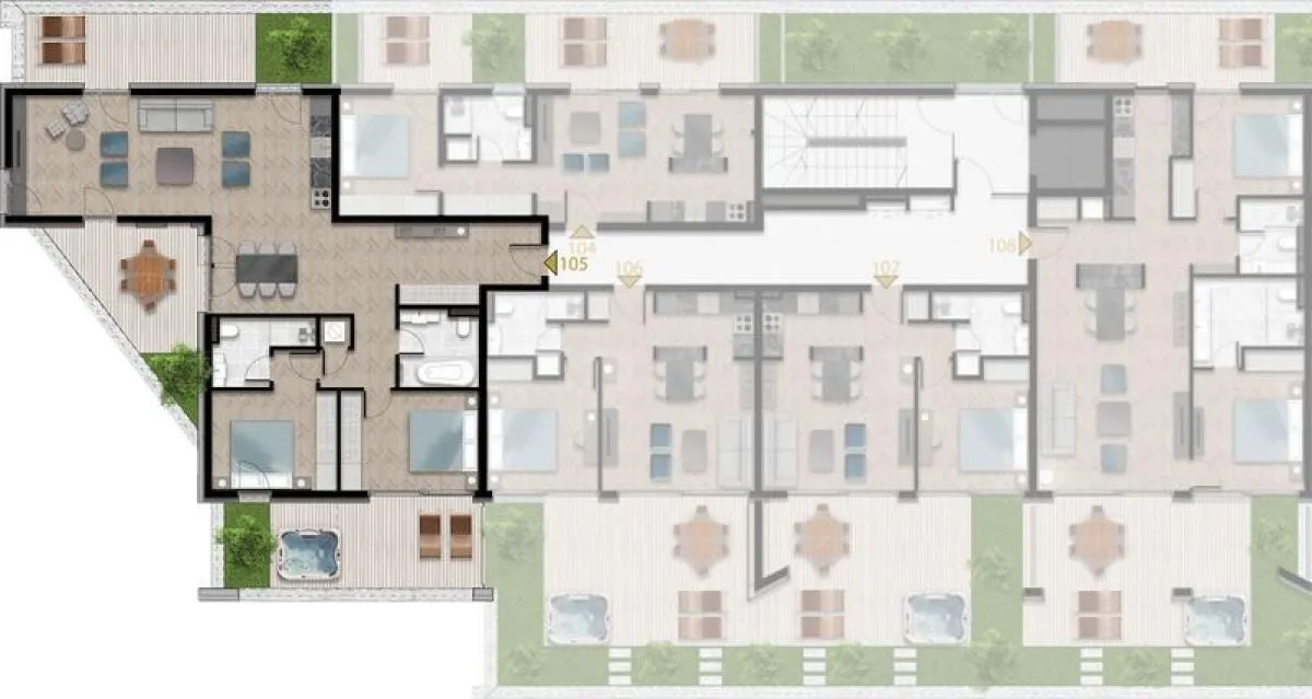 Prodaja, dvosoban stan, 125m², Tivat, Crna Gora