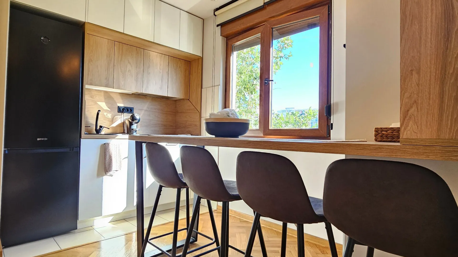 Rent, studio apartment, 30m², Blok 6, Podgorica