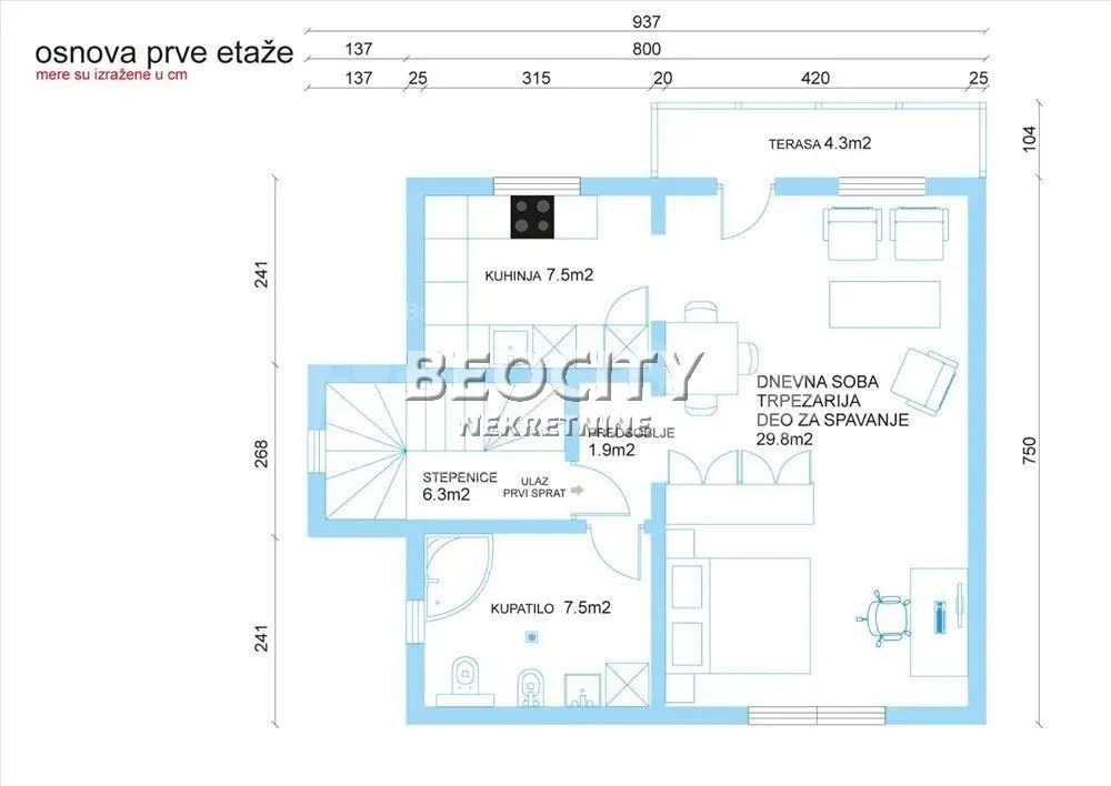 Prodaja, kuća, 192m², Kotež, Palilula Sve Podlokacije