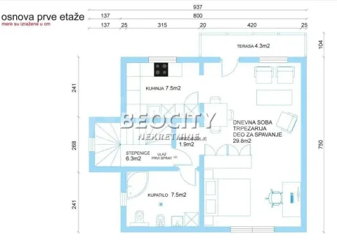 Sale, house, 192m², Kotež, Palilula Sve Podlokacije