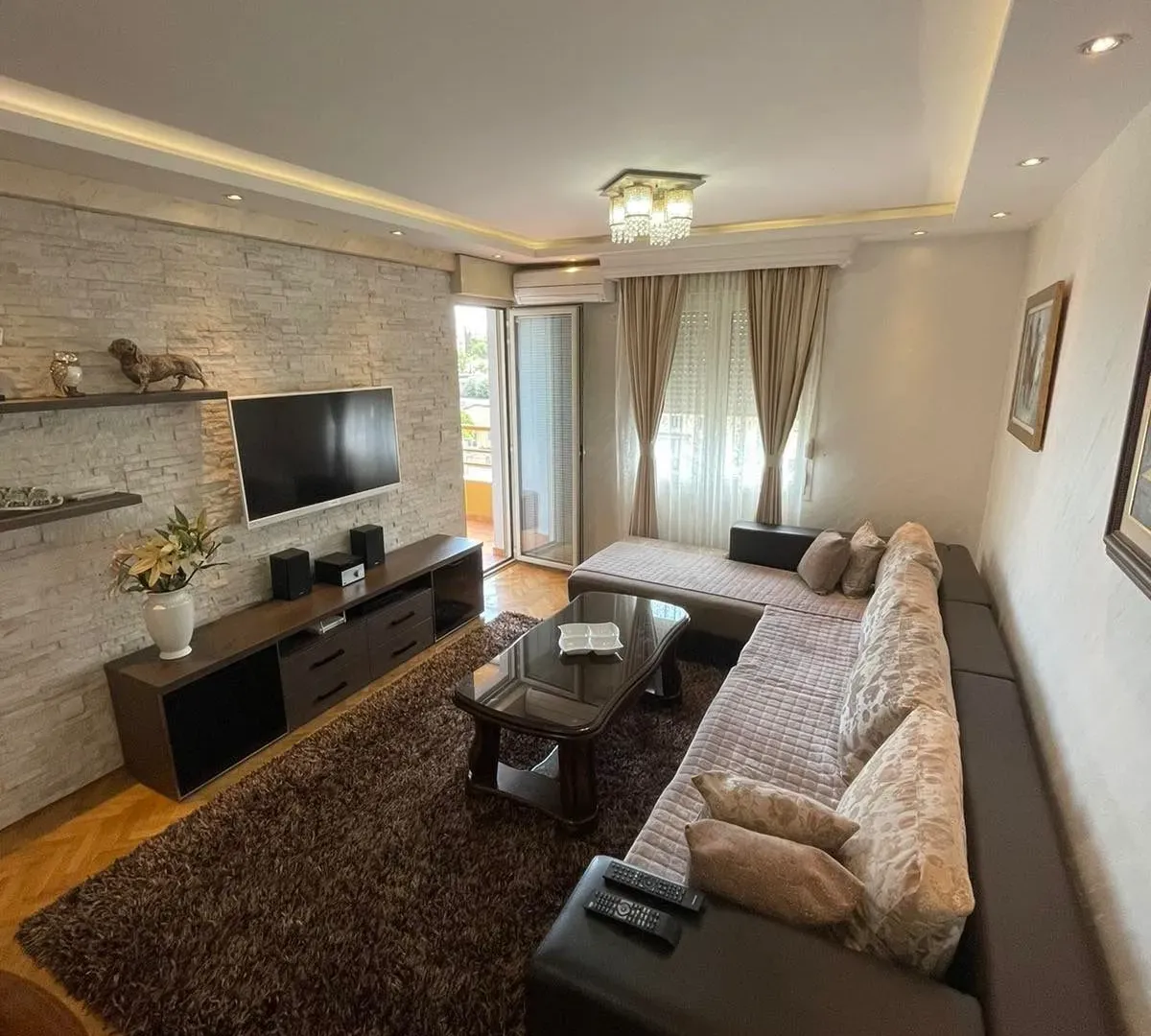 Rent, two bedroom apartment, 75m², Ljubović, Podgorica