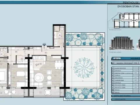 Prodaja, dvosoban stan, 103m², Centar, Bar - image 14