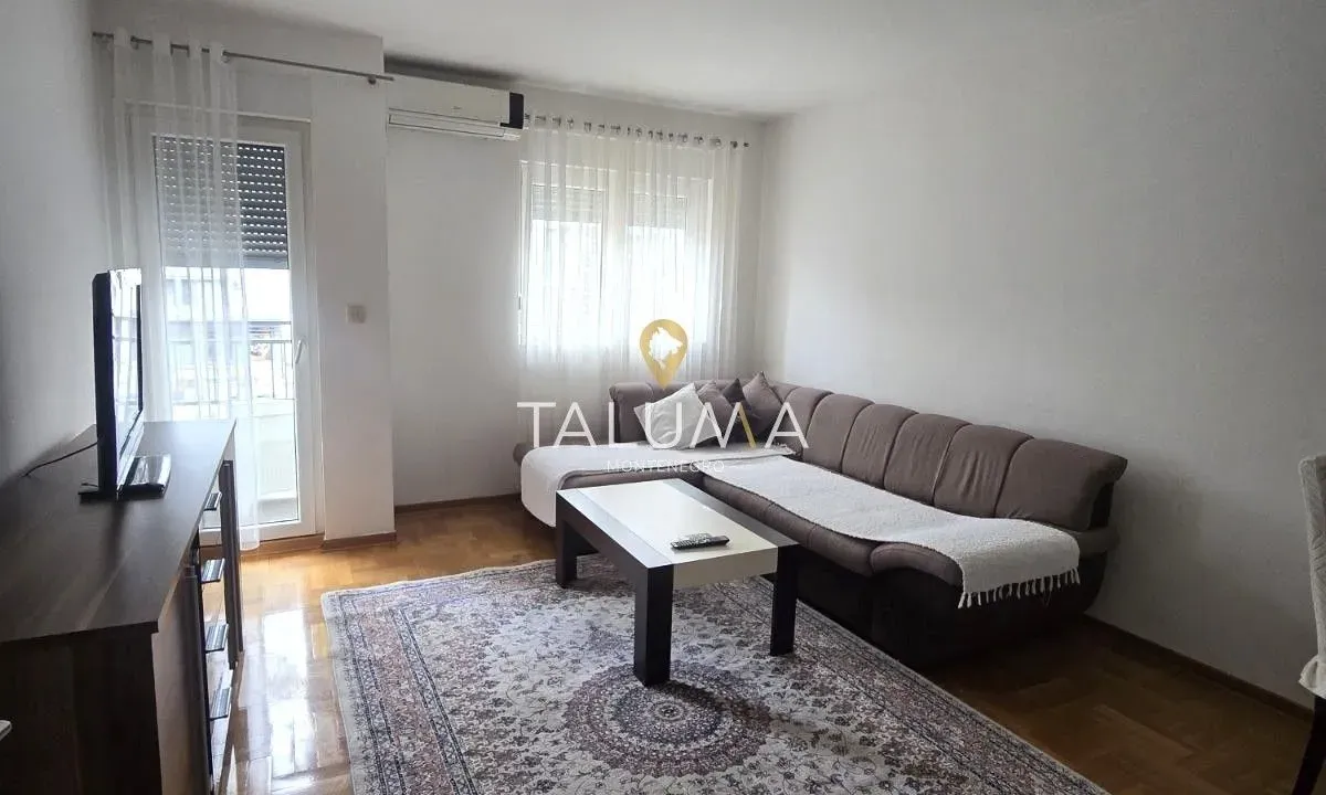 Izdavanje, jednosoban stan, 47m², Stari Aerodrom, Podgorica