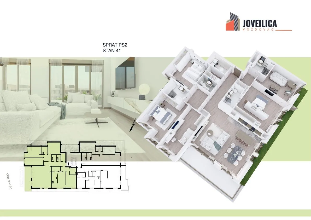 Sale, apartment, 220m², Voždovac, Voždovac Sve Podlokacije