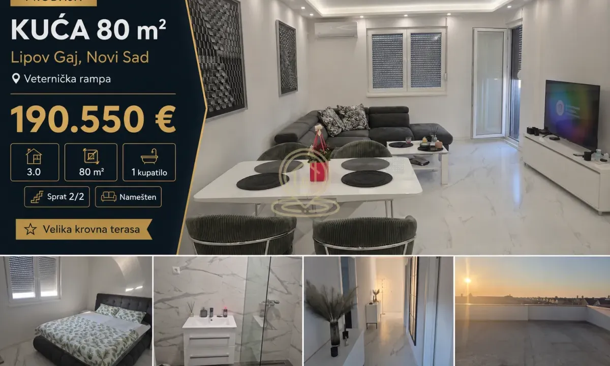 Prodaja, kuća, 80m², Veternička rampa, Novi Sad Sve Podlokacije