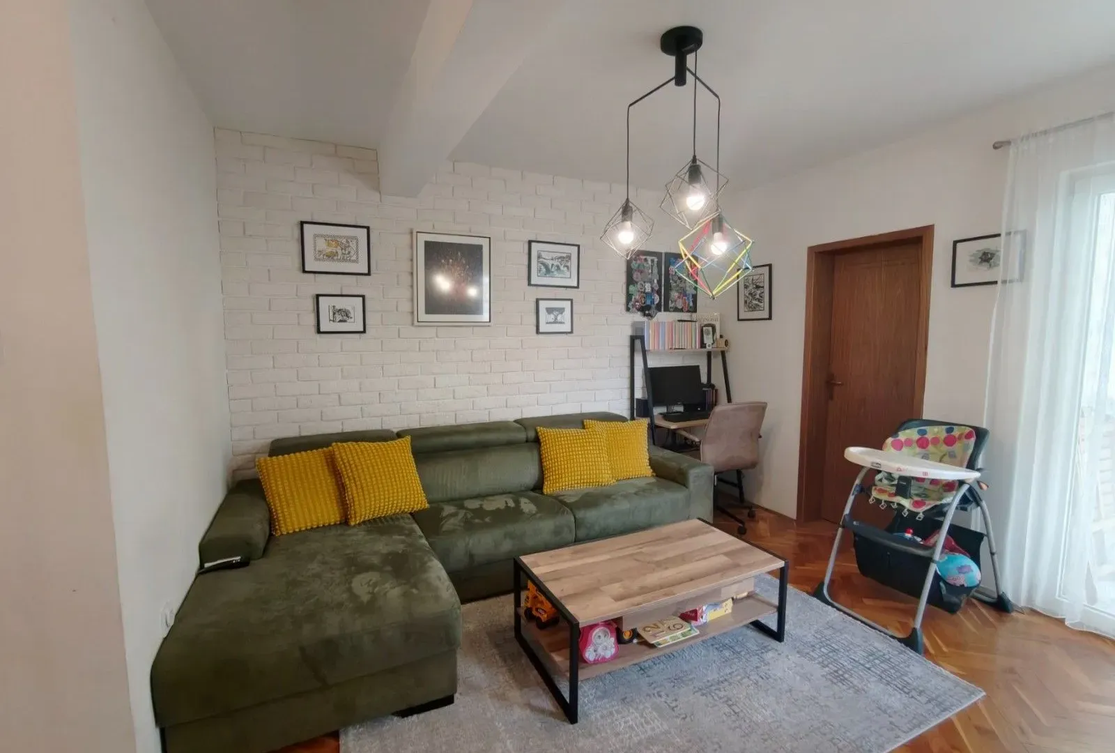 Prodaja, jednosoban stan, 48m², Stari Aerodrom, Podgorica