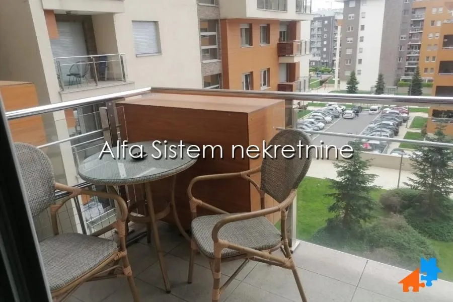 Rent, two bedroom apartment, 55m², Novi Beograd Blok 67, Novi Beograd Sve Podlokacije