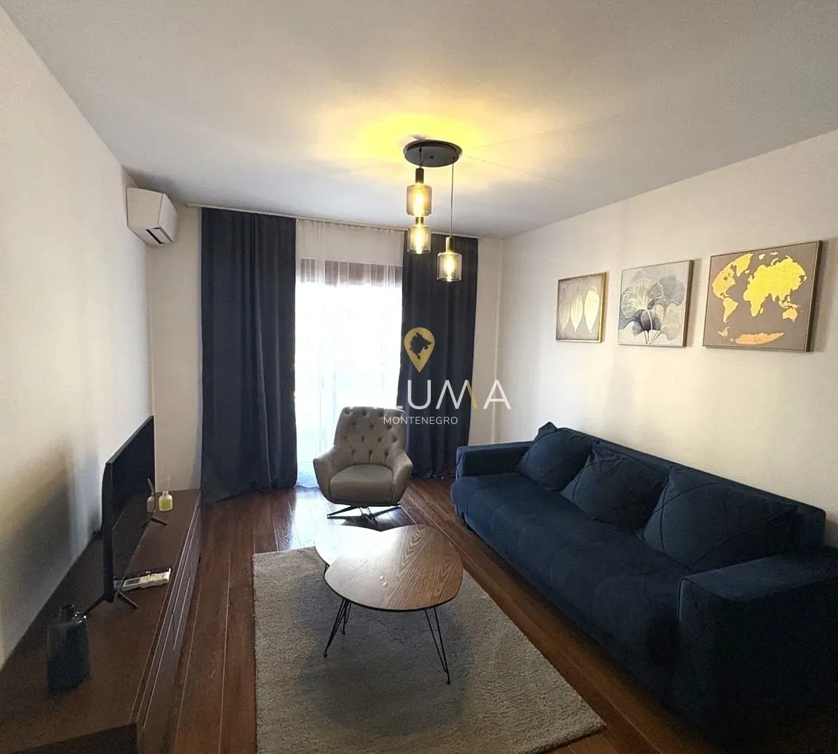 Rent, one bedroom apartment, 50m², City Kvart, Podgorica