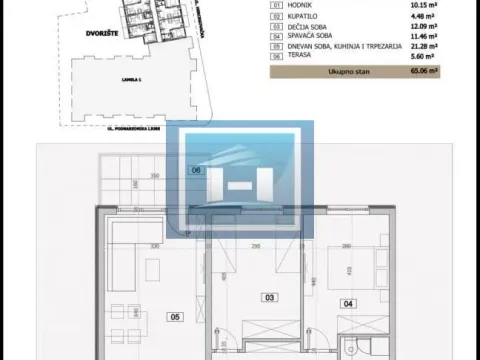 Prodaja, dvosoban stan, 65m², Centar, Jagodina - image 2