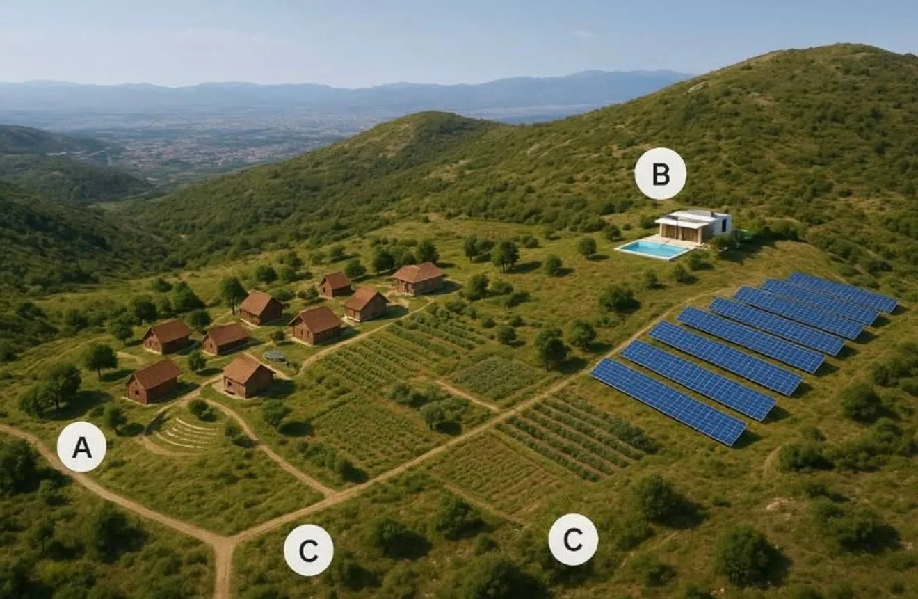 Prodaja, plac, 97000m², Bandići, Danilovgrad