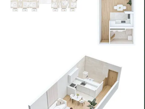 Sale, studio apartment, 29m², Stari Aerodrom, Podgorica - image 3