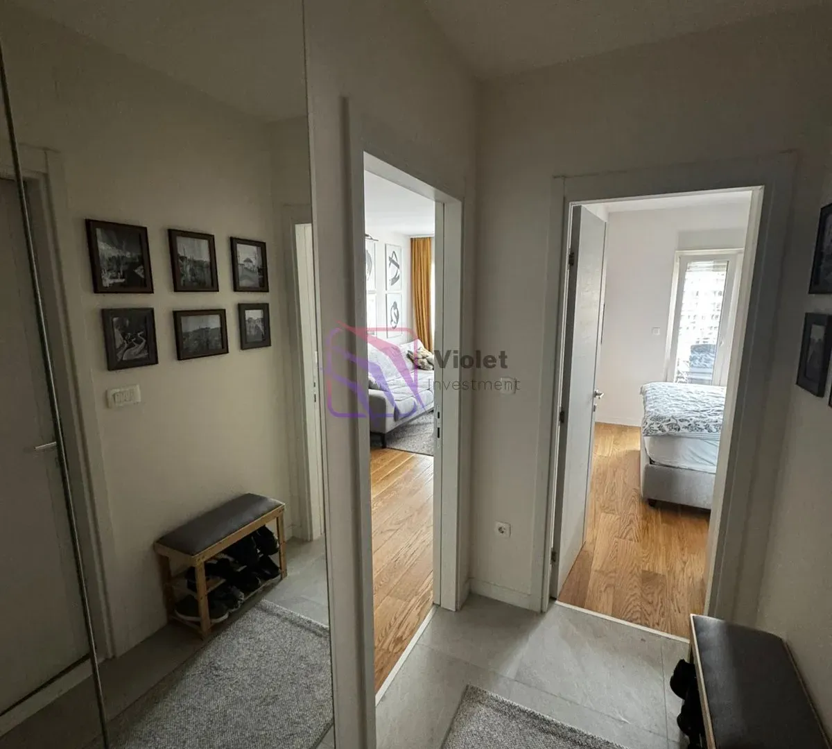 Rent, one bedroom apartment, 47m², Central Point, Podgorica