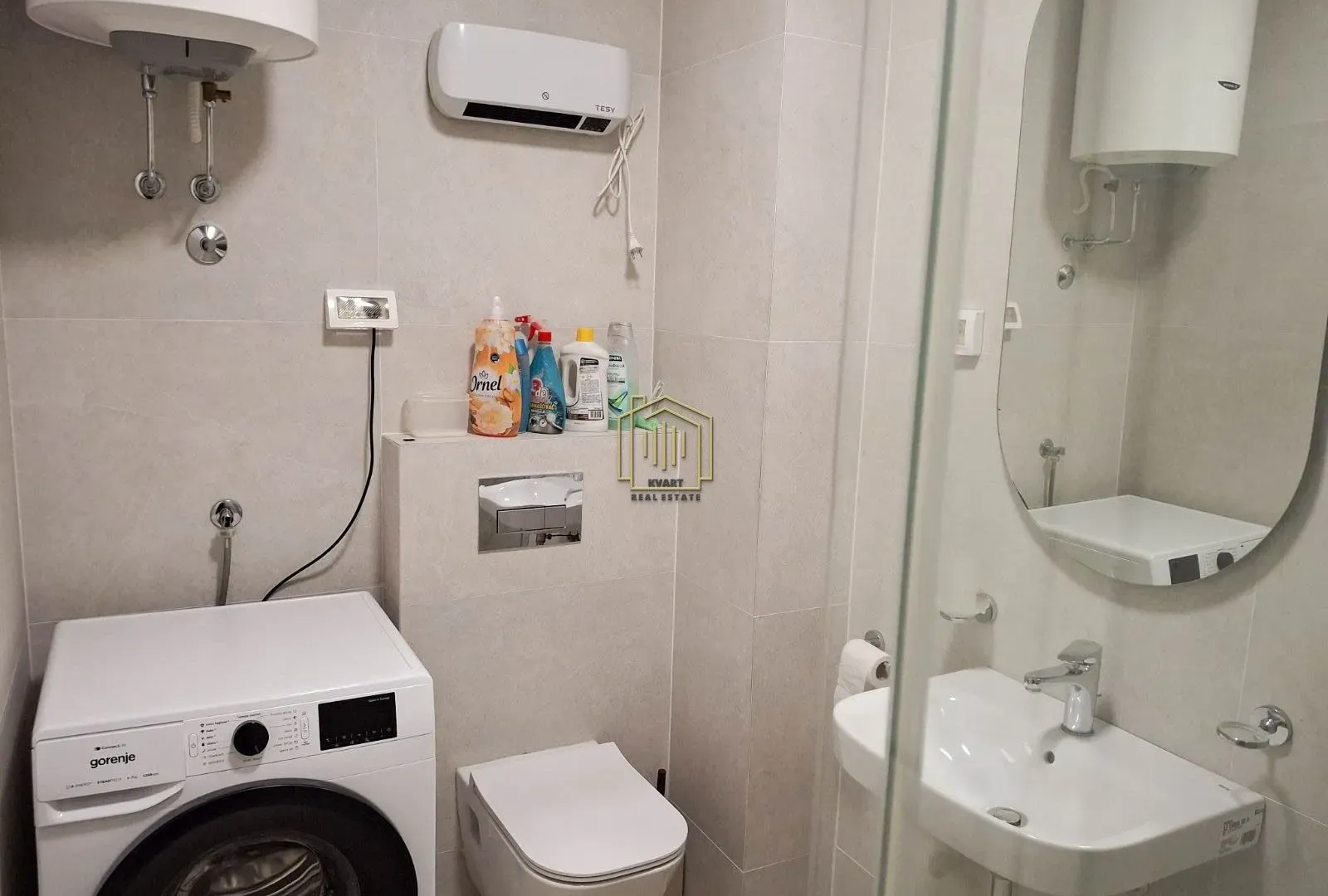 Rent, one bedroom apartment, 40m², Pobrežje, Podgorica