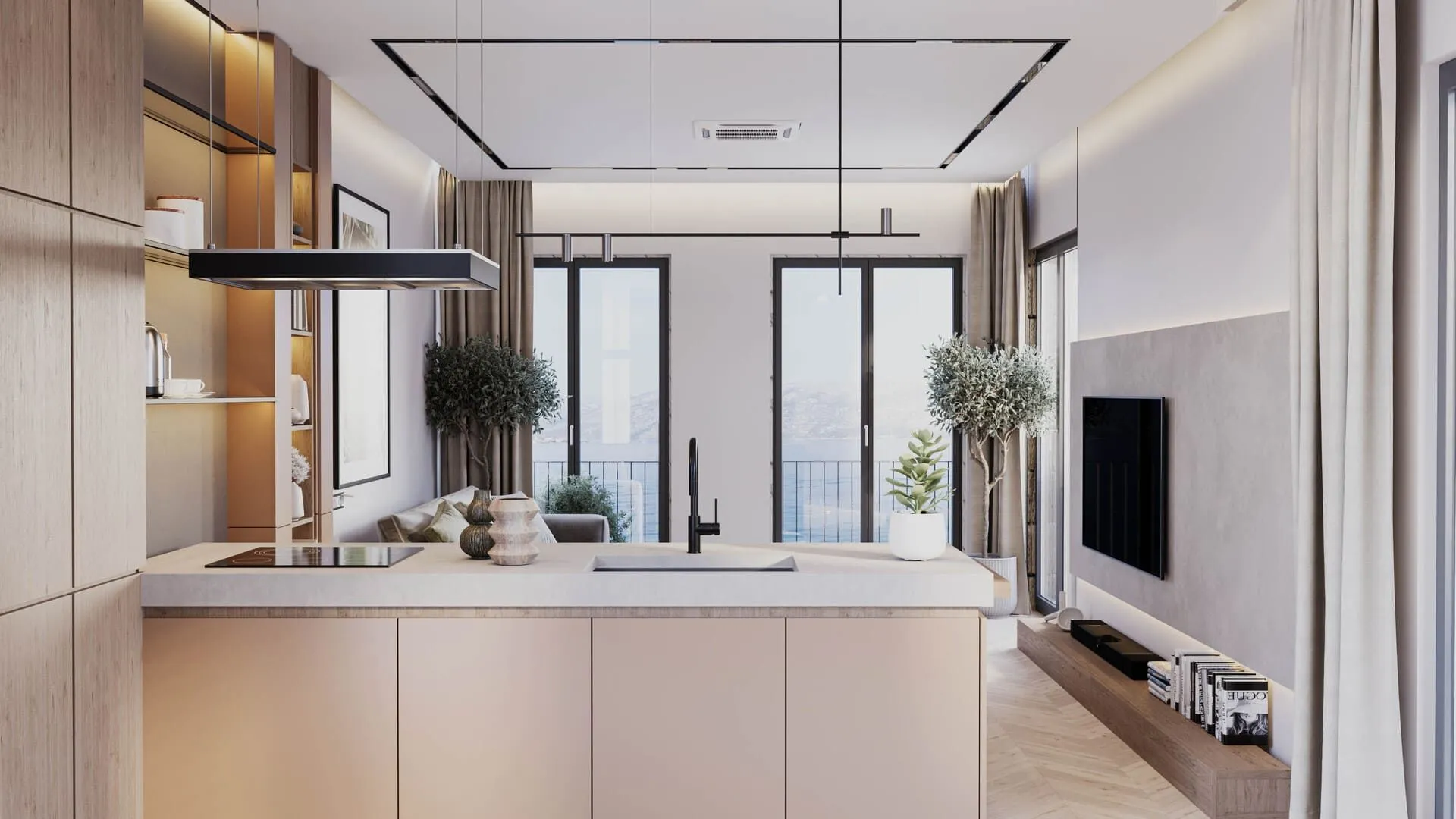 Prodaja, dvosoban stan, 70m², Kotor, Crna Gora