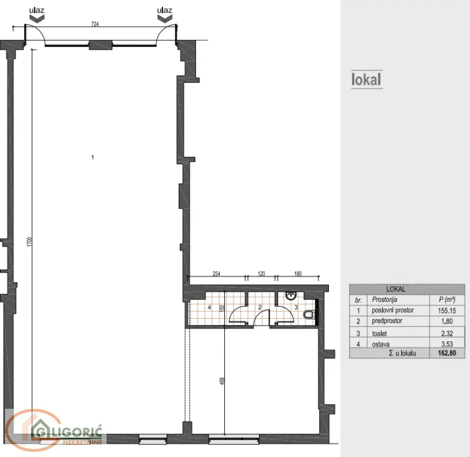 Sale, office space, 163m², Zemun Gornji Grad, Zemun Sve Podlokacije