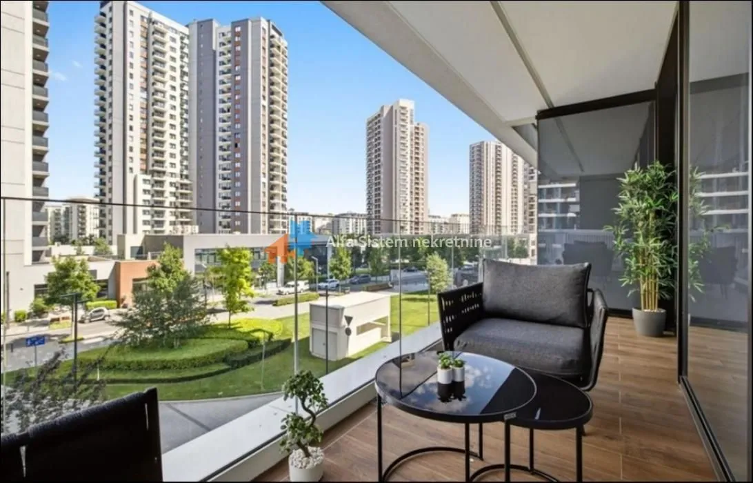 Rent, two bedroom apartment, 71m², Savski Venac, Beograd