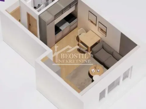 Sale, one bedroom apartment, 30m², Srebrno jezero, Veliko Gradište