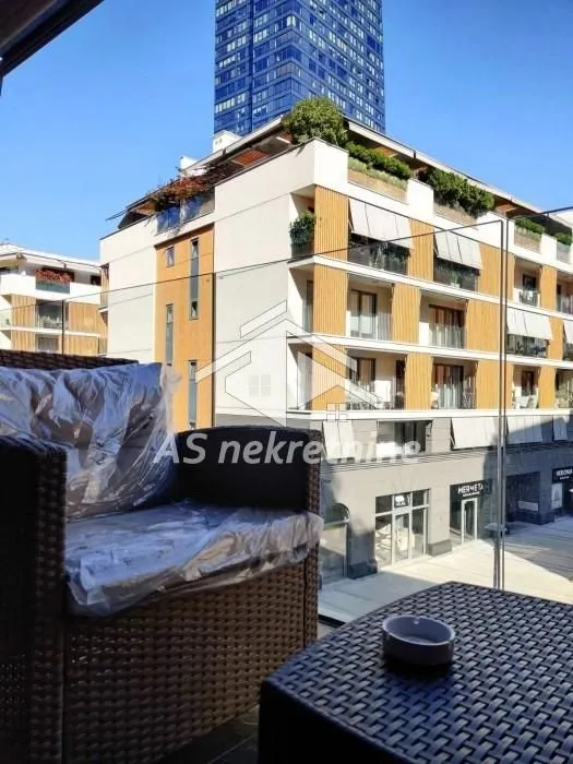 Rent, two bedroom apartment, 62m², Novi Beograd Blok 65, Novi Beograd Sve Podlokacije