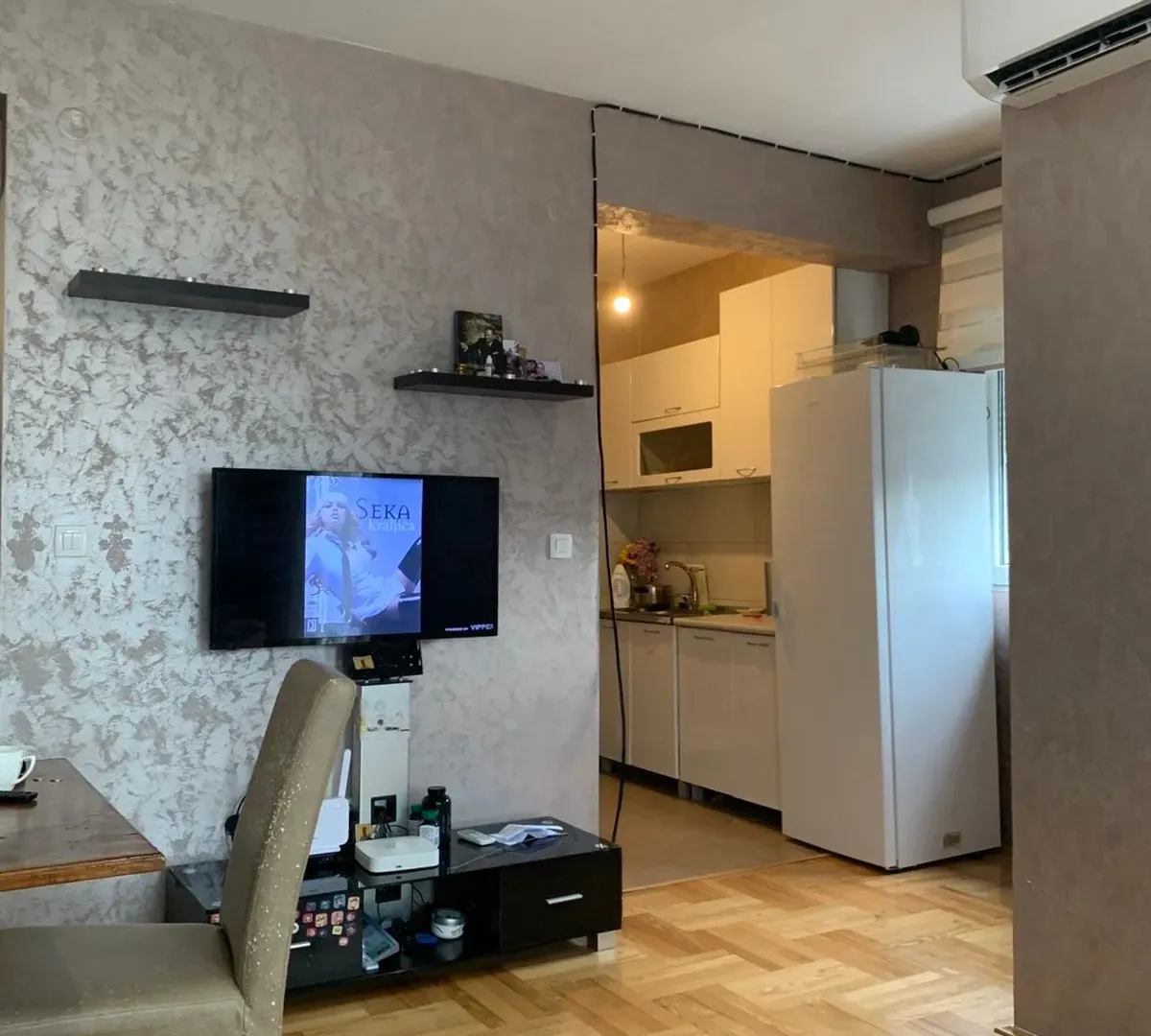 Prodaja, jednosoban stan, 46m², Stari Aerodrom, Podgorica