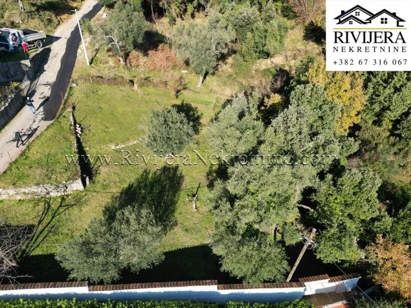 Prodaja, plac, 891m², Baošići, Herceg Novi
