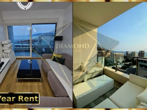 Rent, two bedroom apartment, 67m², Bečići, Budva