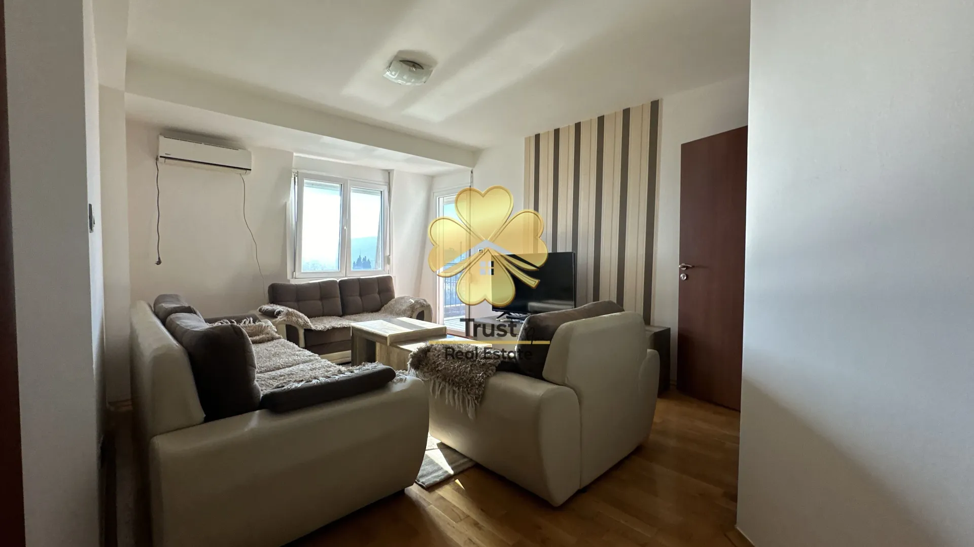 Rent, three bedroom apartment, 90m², Krivi Most, Podgorica