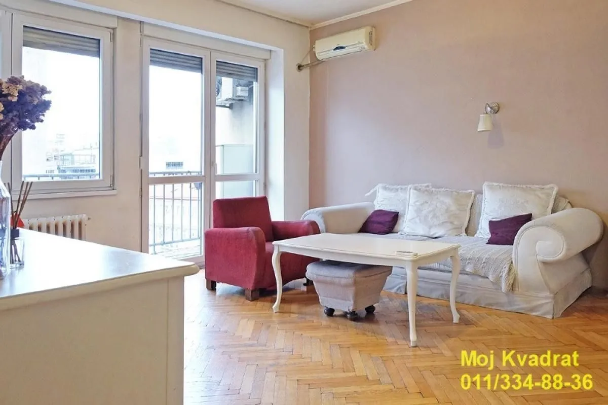 Sale, two bedroom apartment, 50m², Savski Venac, Beograd