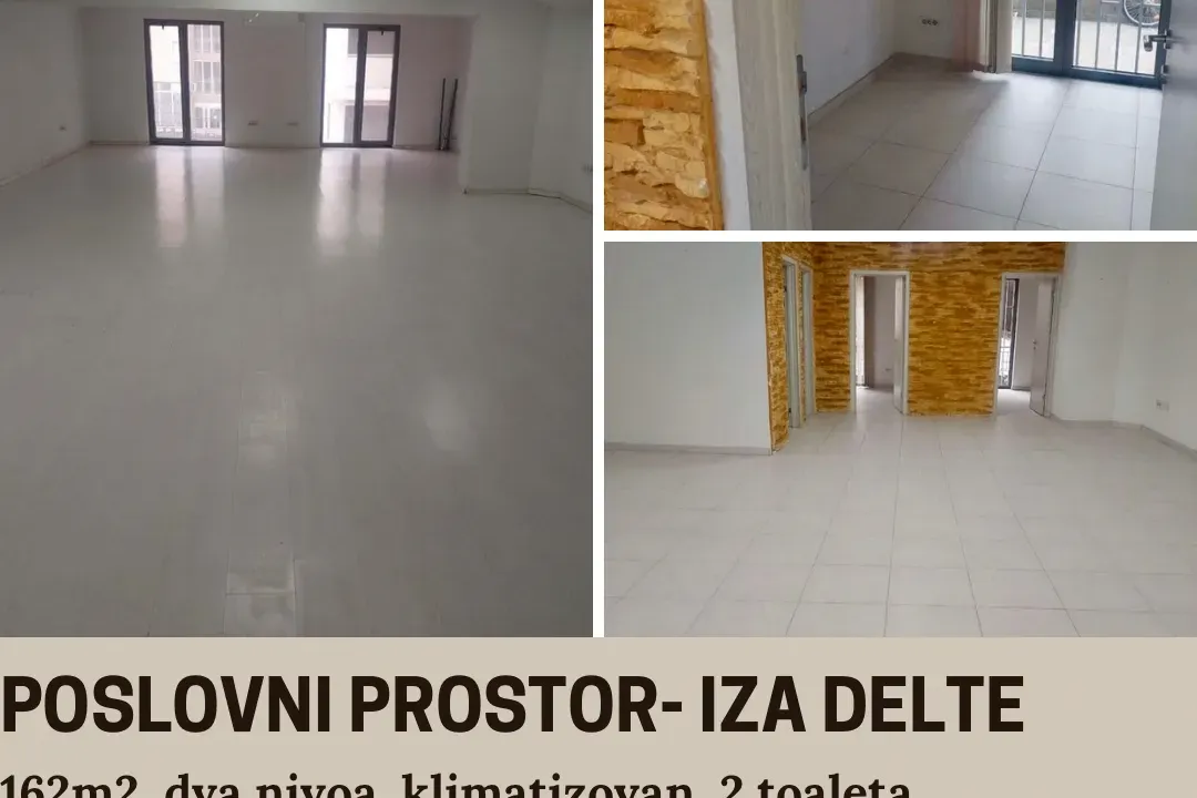 Rent, office space, 162m², 1 maj, Podgorica