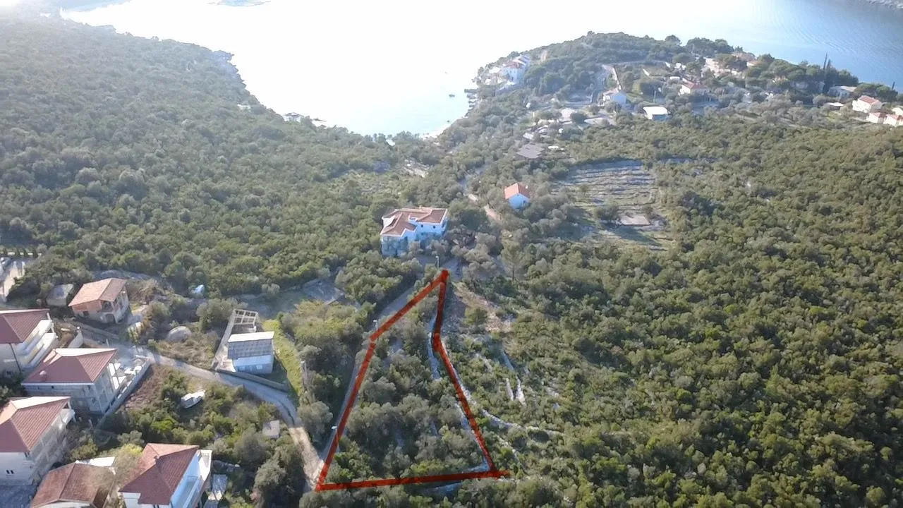 Prodaja, plac, 1034m², Mirište, Herceg Novi