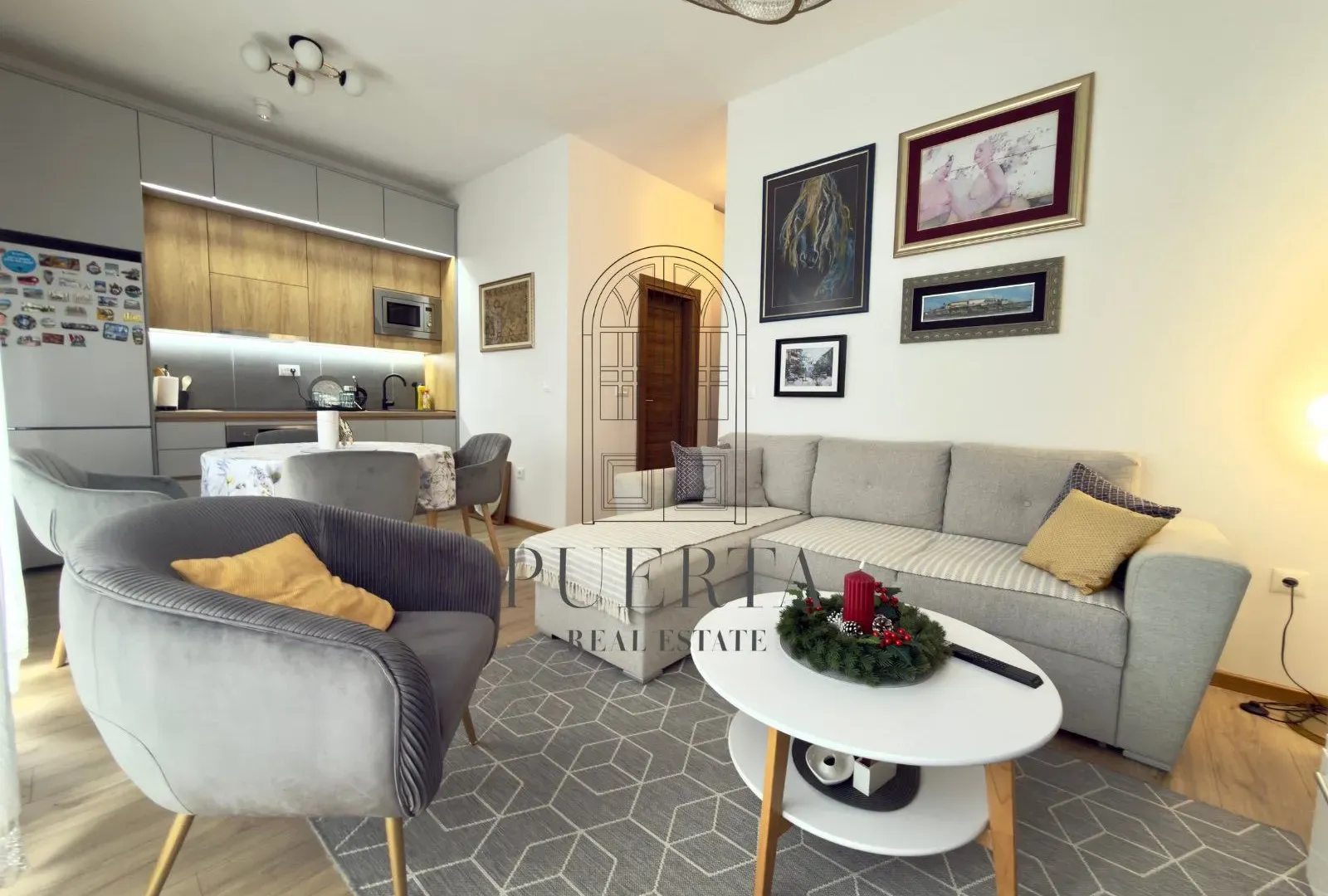 Rent, one bedroom apartment, 40m², Tološka šuma, Podgorica