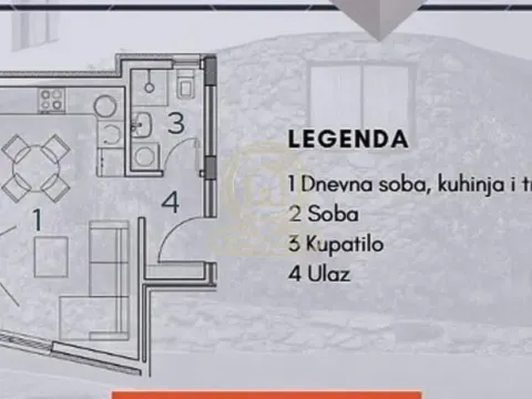 Sale, one bedroom apartment, 38m², Palilula, Niš - image 2