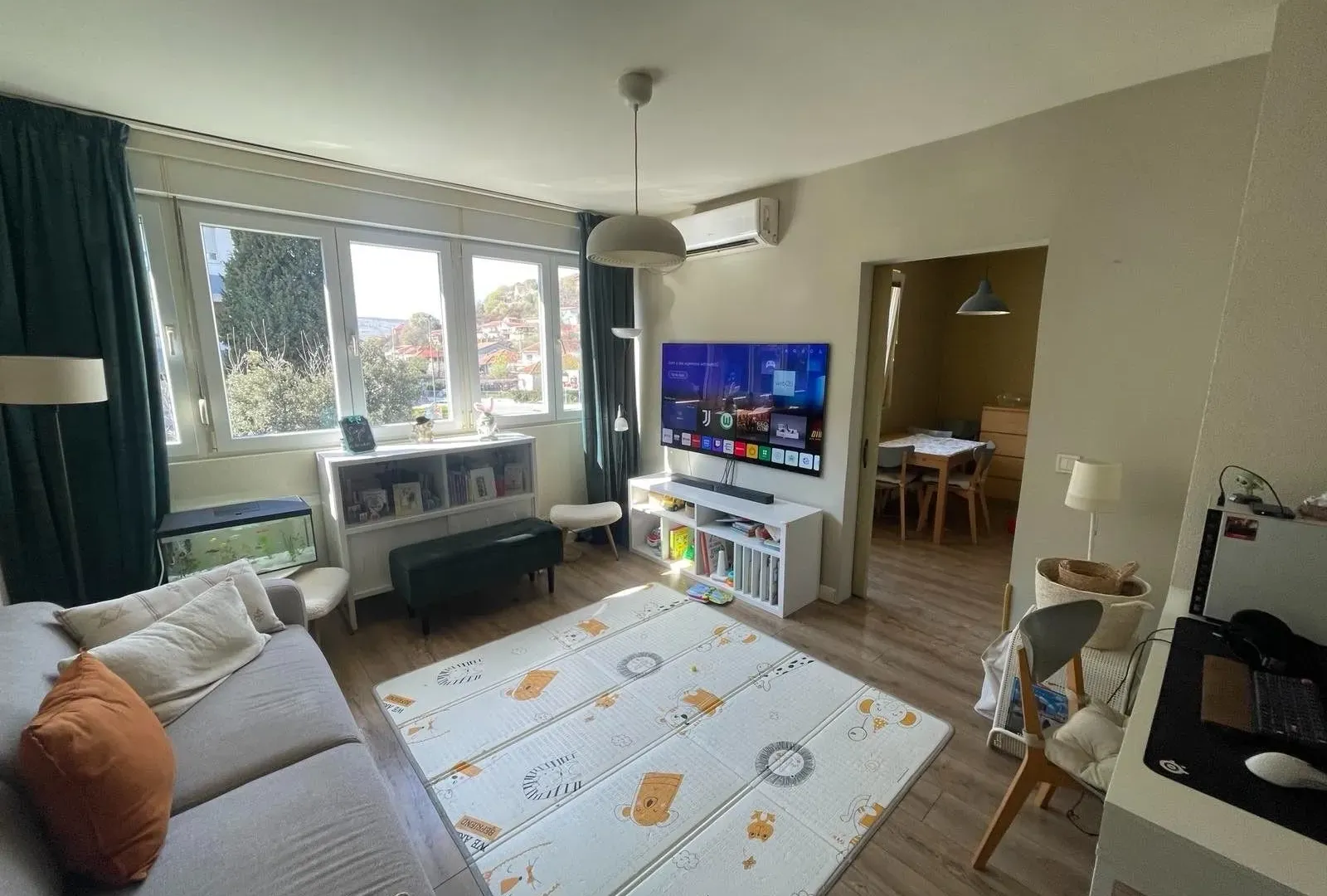 Sale, one bedroom apartment, 47m², Preko Morače, Podgorica
