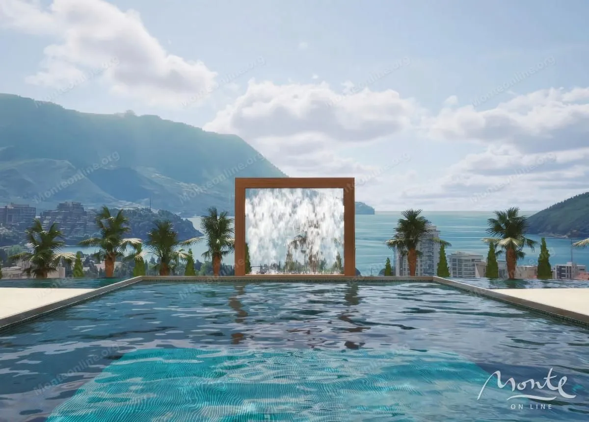 Sale, two bedroom apartment, 104m², Budva, Crna Gora