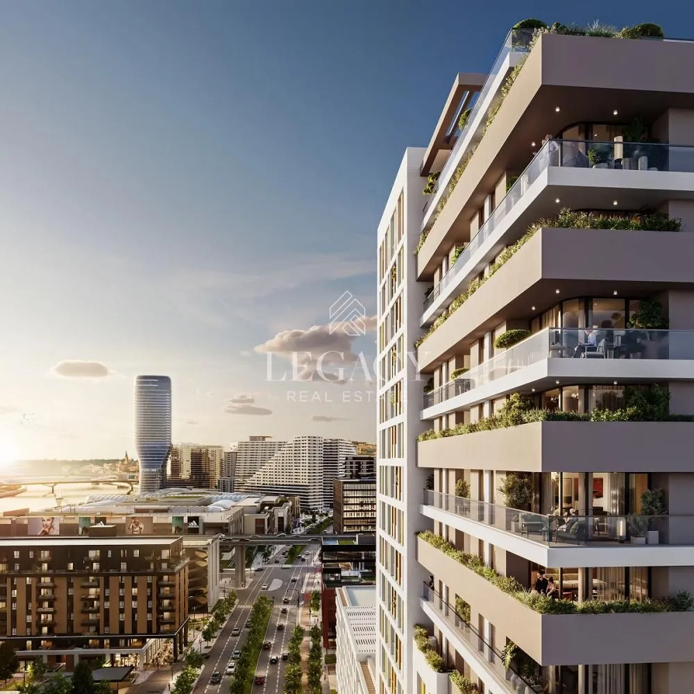 Sale, two bedroom apartment, 44m², Savski Venac, Beograd