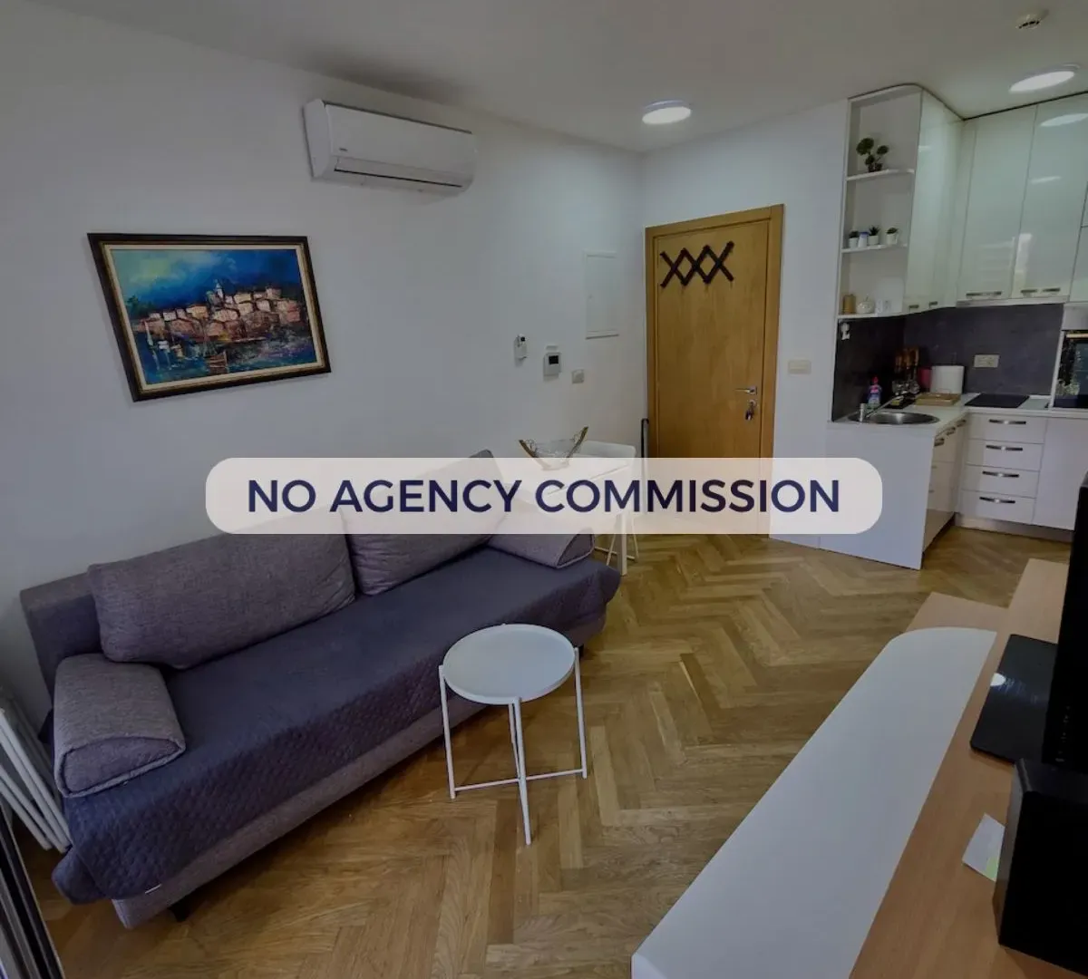 Rent, one bedroom apartment, 40m², Dobrota, Kotor