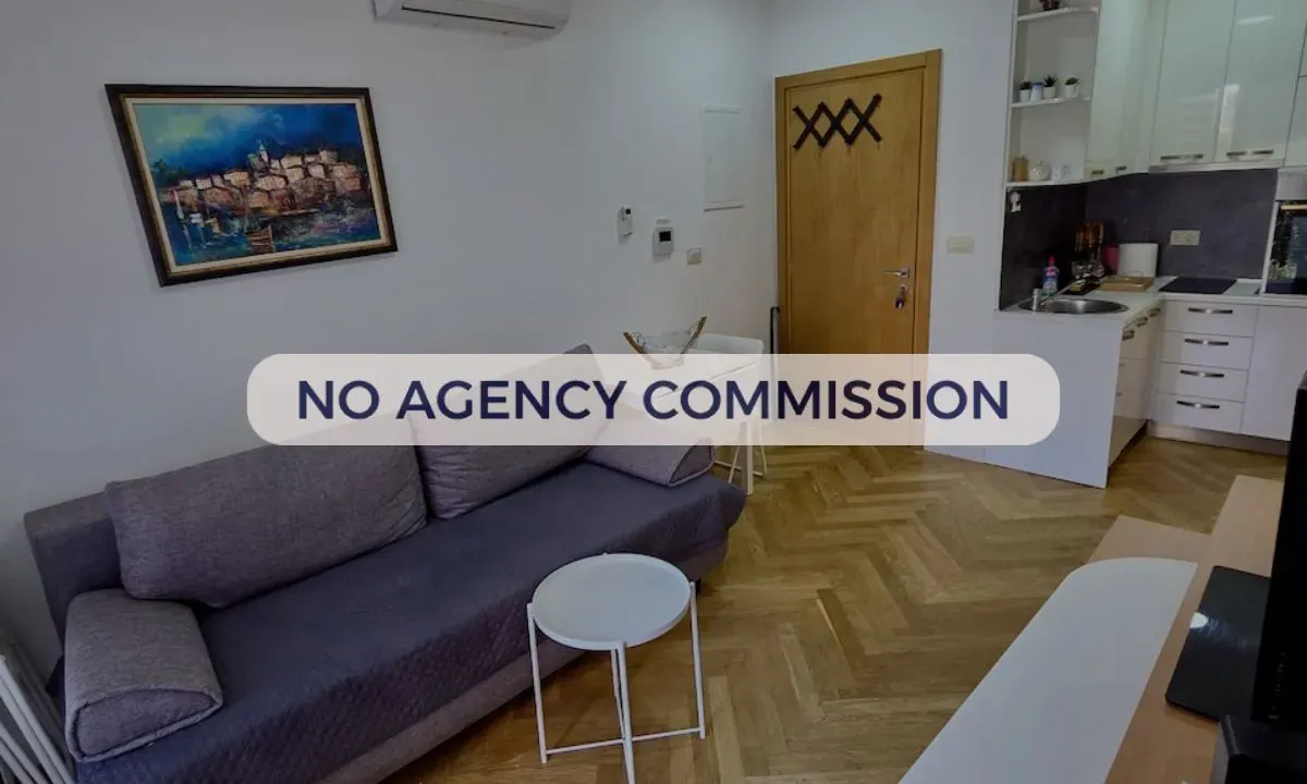 Rent, one bedroom apartment, 40m², Dobrota, Kotor