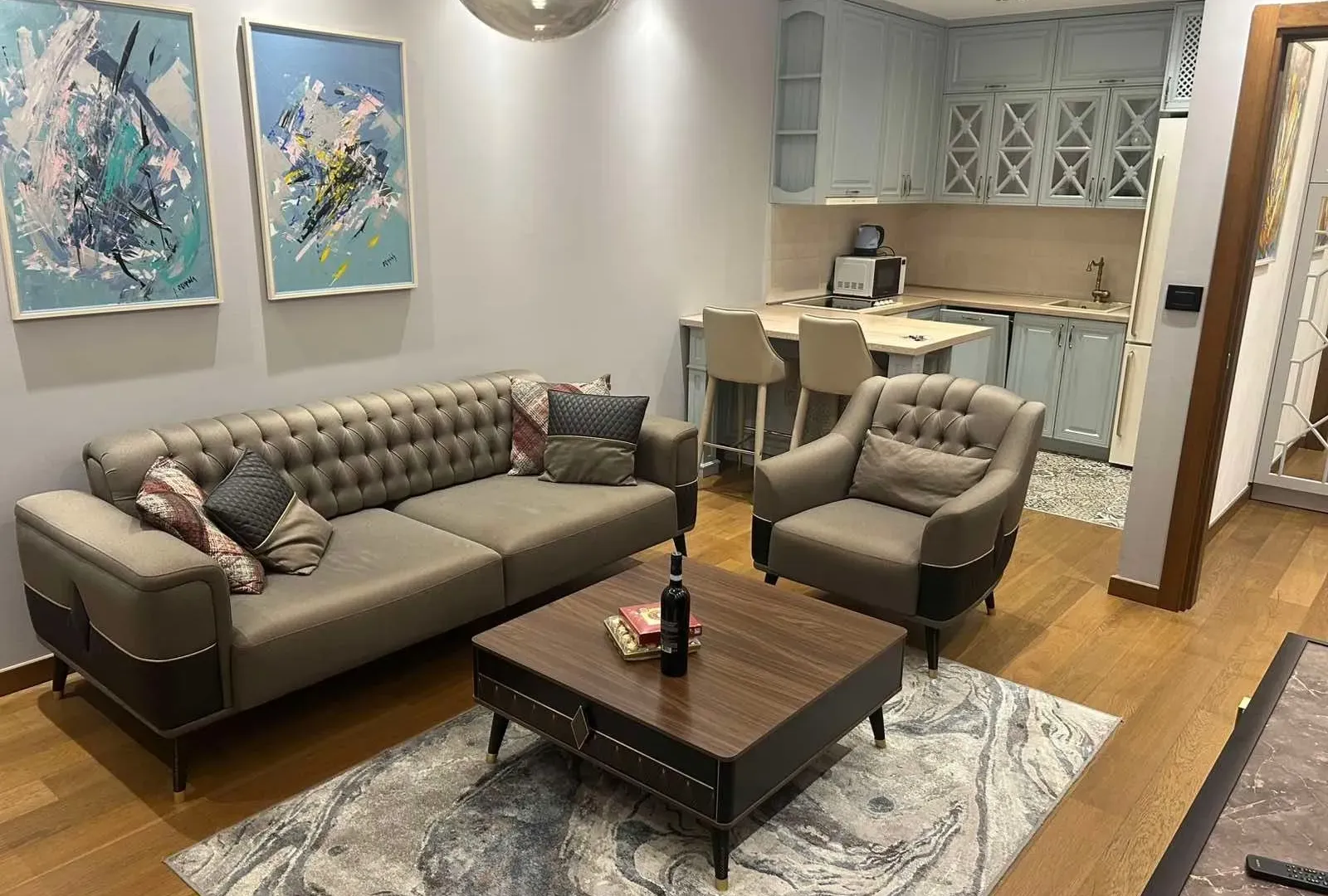 Rent, one bedroom apartment, 50m², Ljubović, Podgorica