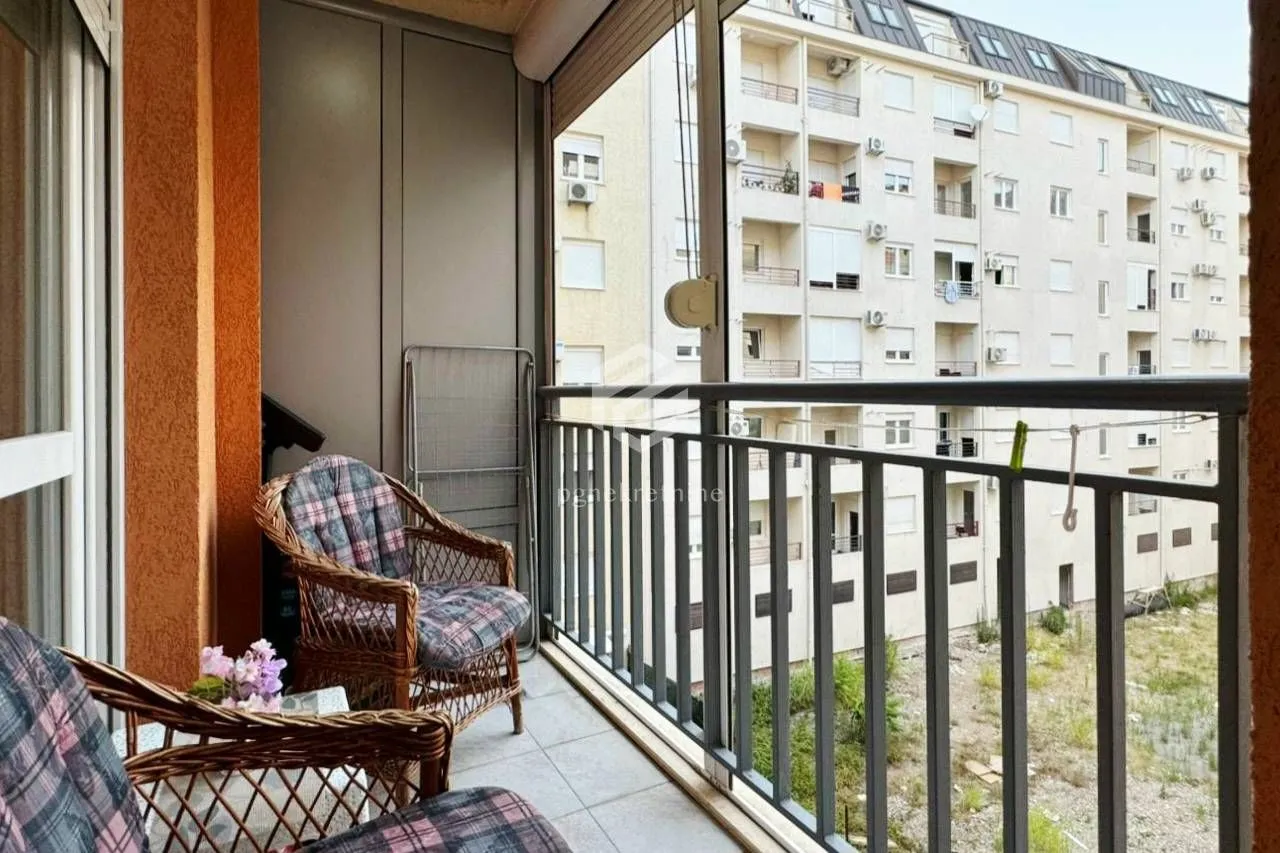 Rent, one bedroom apartment, 42m², Ljubović, Podgorica