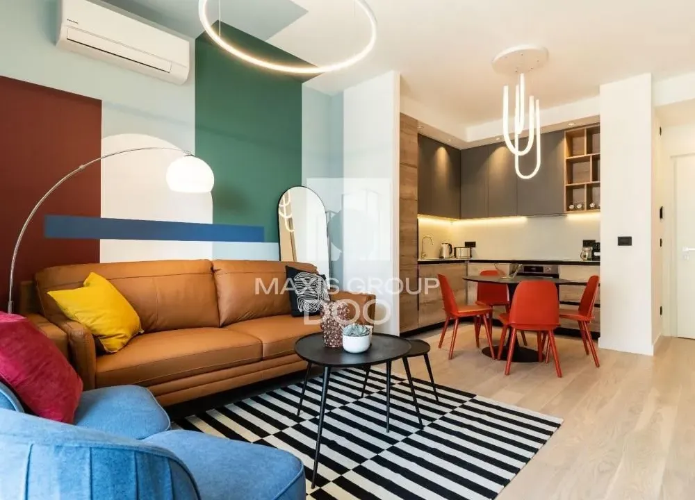 Izdavanje, dvosoban stan, 52m², Savski Venac, Beograd