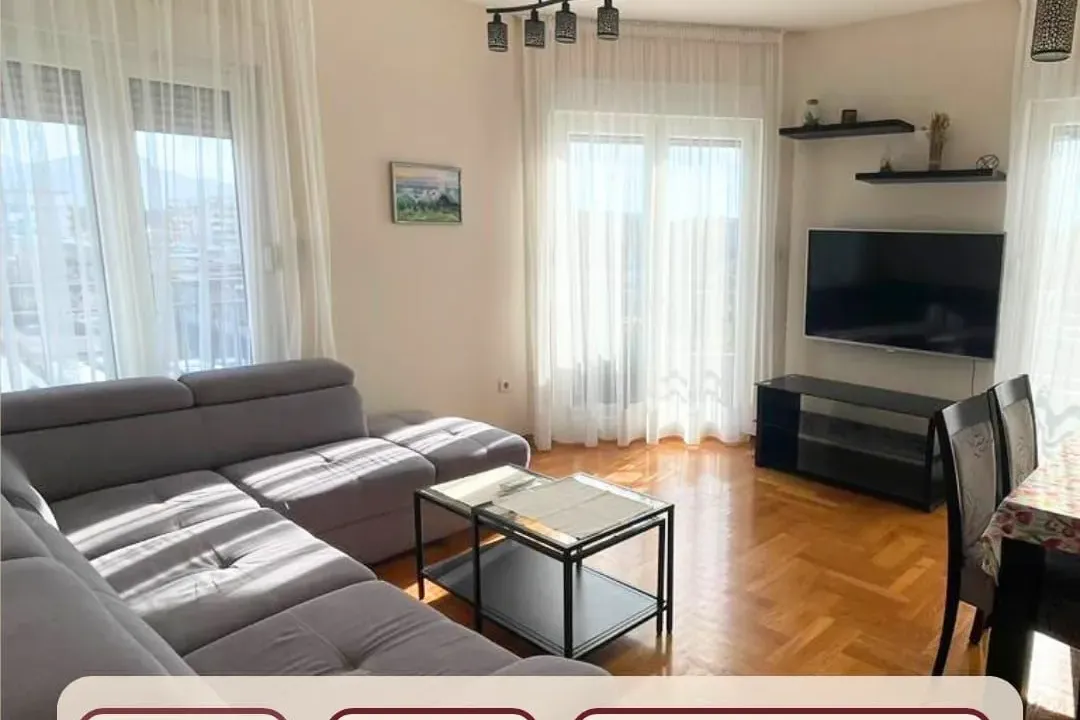 Rent, two bedroom apartment, 64m², Zabjelo, Podgorica