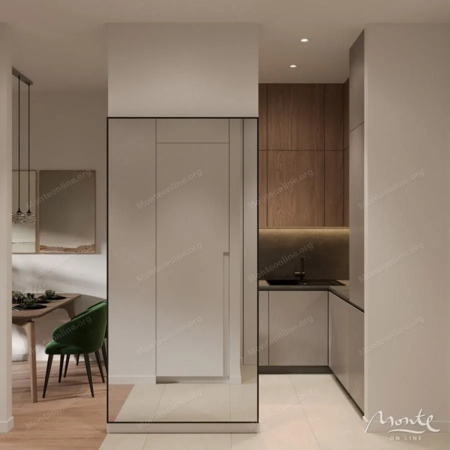Prodaja, jednosoban stan, 51m², Kavač, Kotor