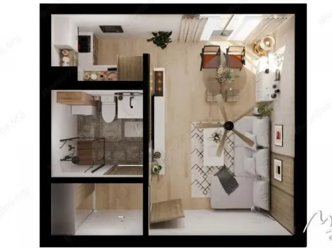 Prodaja, dvosoban stan, 62m², Bečići, Budva - image 13