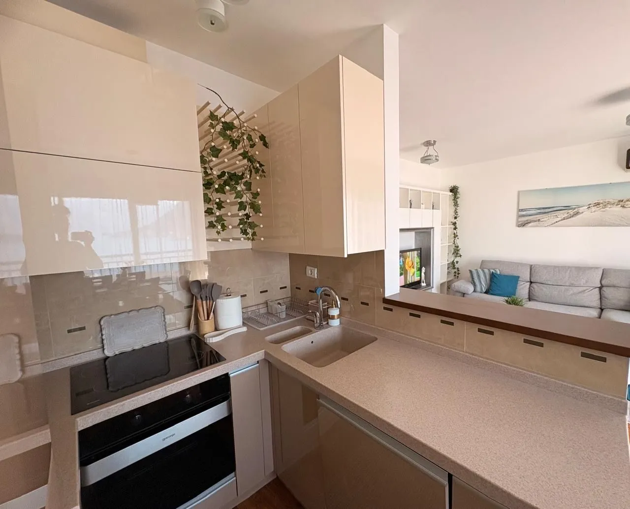 Rent, two bedroom apartment, 70m², Dobrota, Kotor